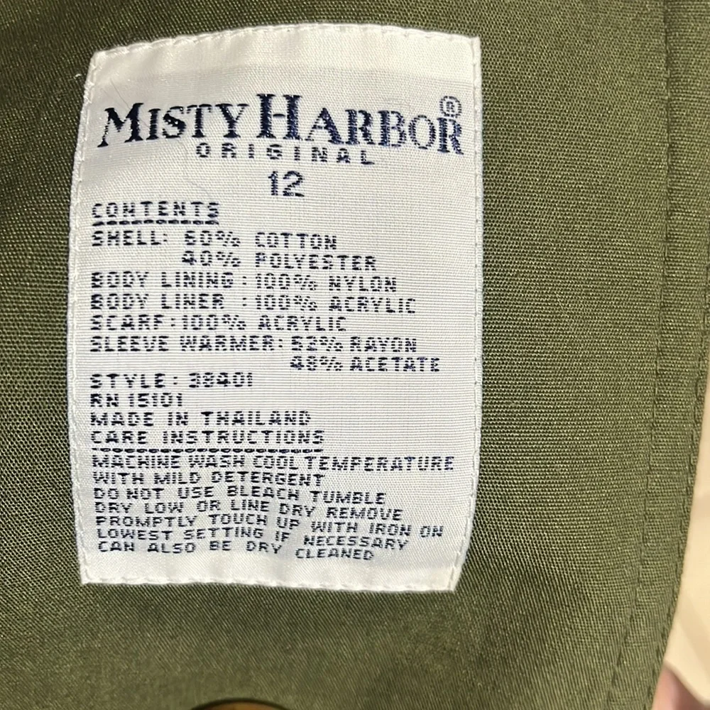 Vintage women’s trenchcoat with removable lining - Picture 7 of 8